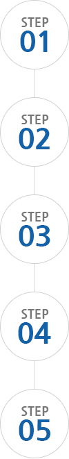 도시가스 사용안내(신규사용 안내) STEP